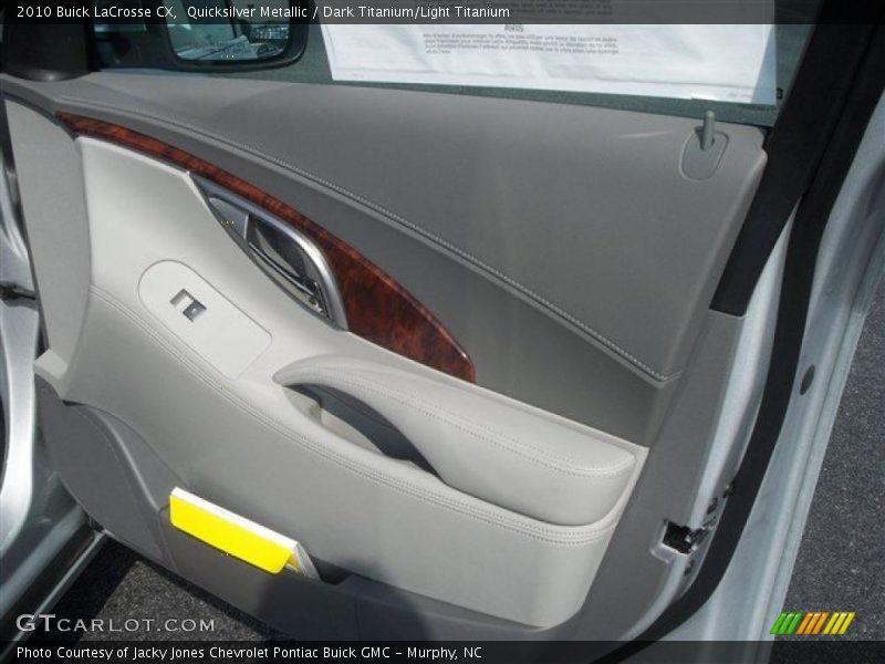Quicksilver Metallic / Dark Titanium/Light Titanium 2010 Buick LaCrosse CX