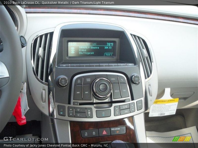 Quicksilver Metallic / Dark Titanium/Light Titanium 2010 Buick LaCrosse CX