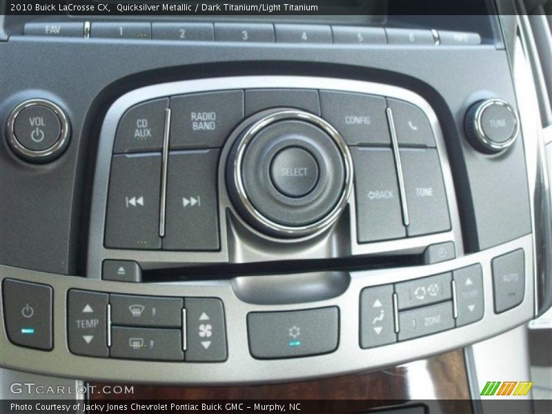 Quicksilver Metallic / Dark Titanium/Light Titanium 2010 Buick LaCrosse CX