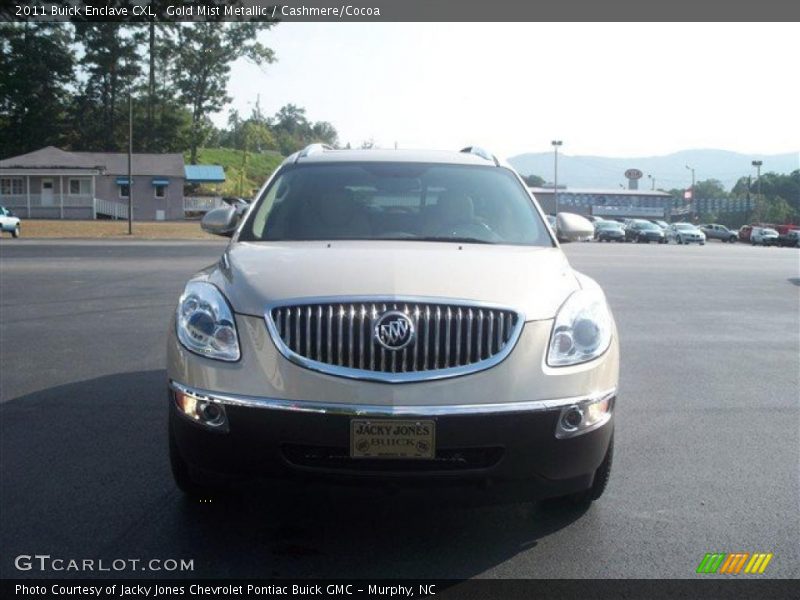 Gold Mist Metallic / Cashmere/Cocoa 2011 Buick Enclave CXL