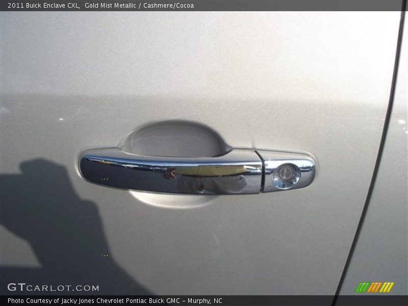 Gold Mist Metallic / Cashmere/Cocoa 2011 Buick Enclave CXL