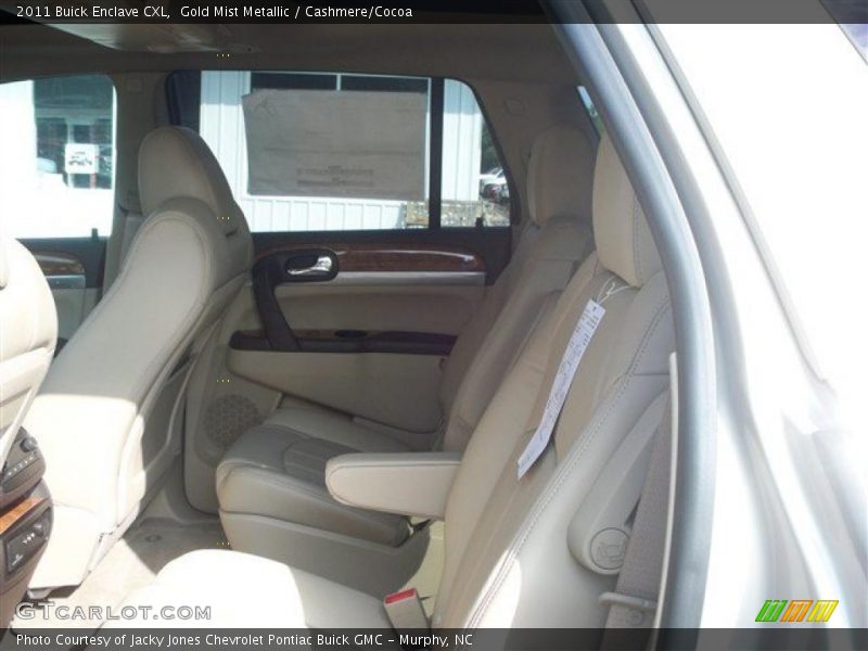 Gold Mist Metallic / Cashmere/Cocoa 2011 Buick Enclave CXL