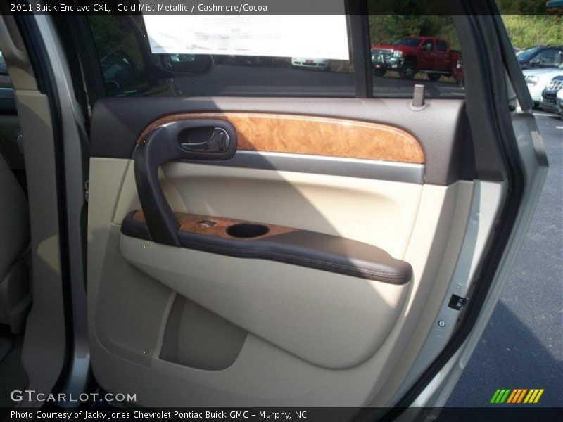 Gold Mist Metallic / Cashmere/Cocoa 2011 Buick Enclave CXL