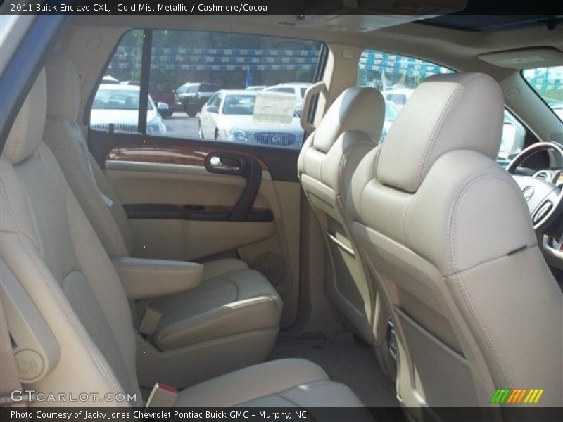Gold Mist Metallic / Cashmere/Cocoa 2011 Buick Enclave CXL