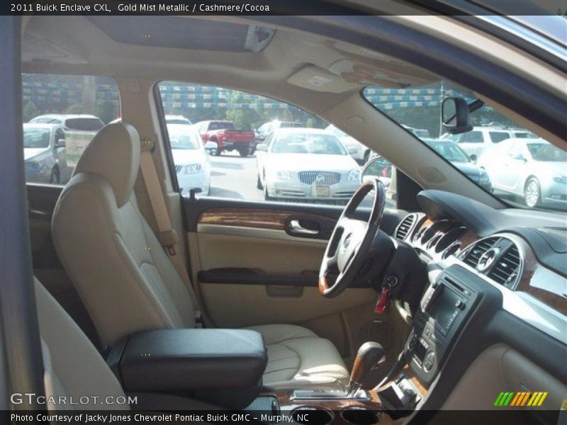 Gold Mist Metallic / Cashmere/Cocoa 2011 Buick Enclave CXL