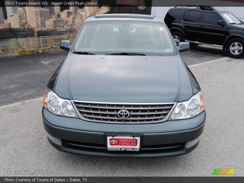 Aspen Green Pearl / Ivory 2003 Toyota Avalon XLS