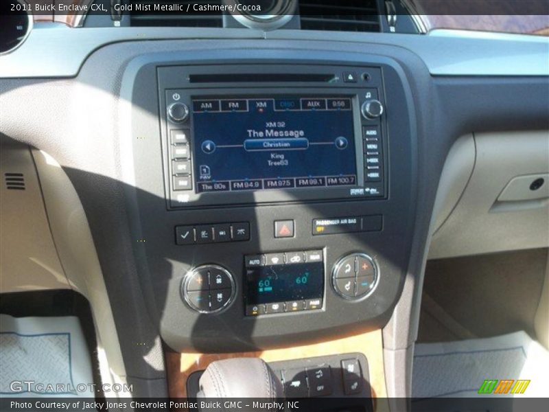 Gold Mist Metallic / Cashmere/Cocoa 2011 Buick Enclave CXL