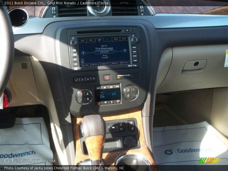 Gold Mist Metallic / Cashmere/Cocoa 2011 Buick Enclave CXL