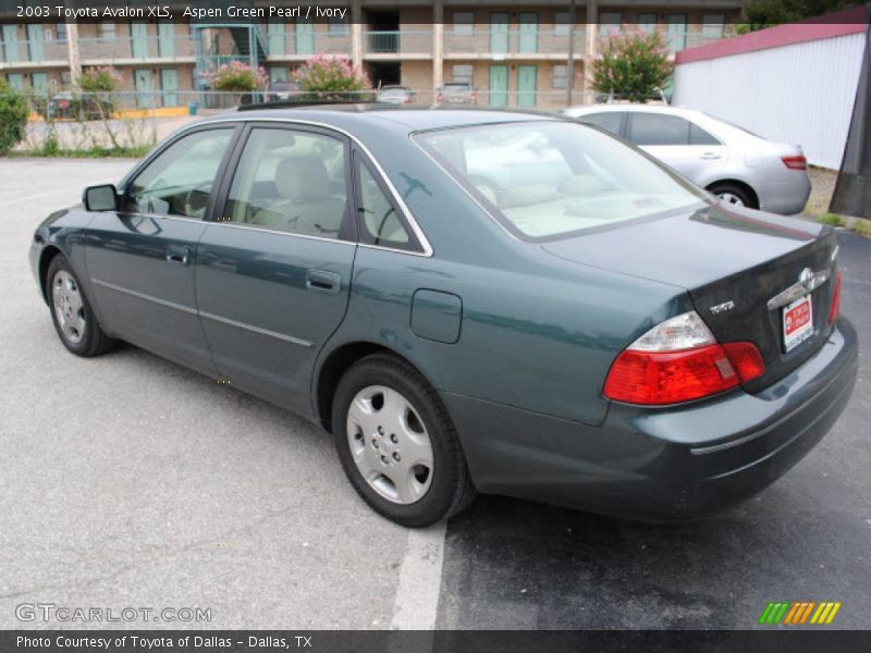 Aspen Green Pearl / Ivory 2003 Toyota Avalon XLS
