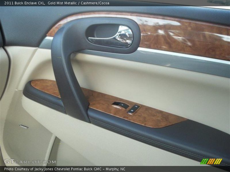 Gold Mist Metallic / Cashmere/Cocoa 2011 Buick Enclave CXL