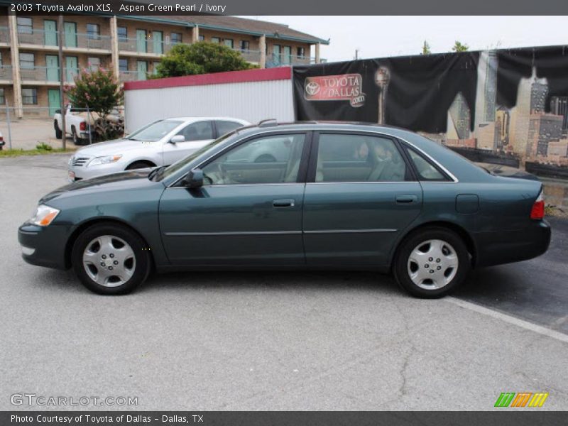 Aspen Green Pearl / Ivory 2003 Toyota Avalon XLS