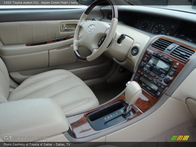 Aspen Green Pearl / Ivory 2003 Toyota Avalon XLS