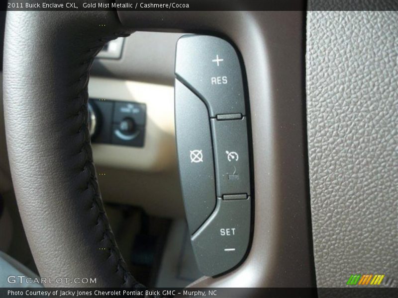 Gold Mist Metallic / Cashmere/Cocoa 2011 Buick Enclave CXL