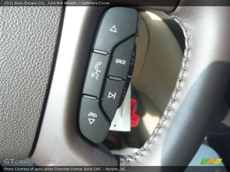 Gold Mist Metallic / Cashmere/Cocoa 2011 Buick Enclave CXL