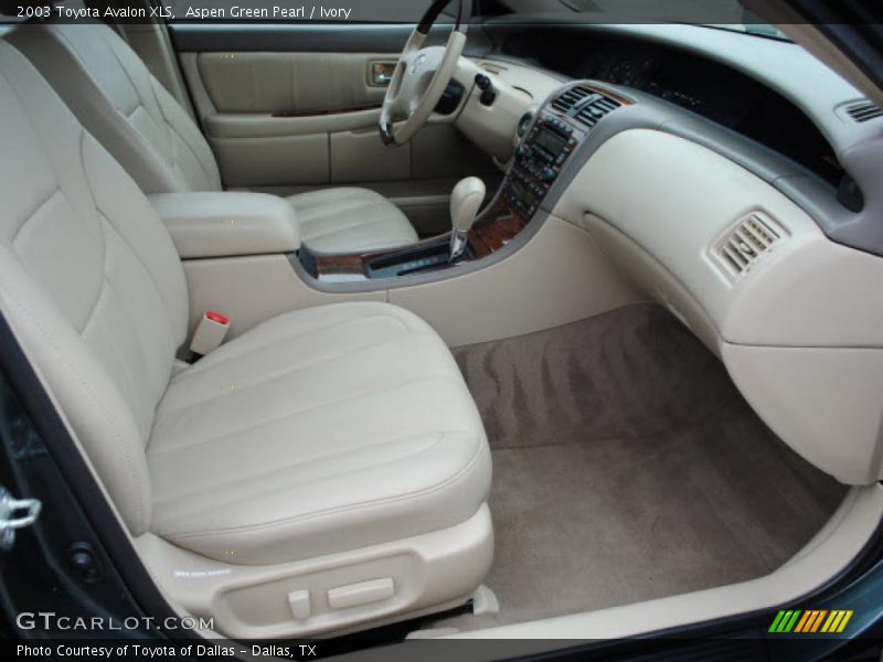 Aspen Green Pearl / Ivory 2003 Toyota Avalon XLS