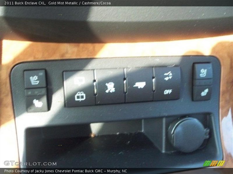 Gold Mist Metallic / Cashmere/Cocoa 2011 Buick Enclave CXL