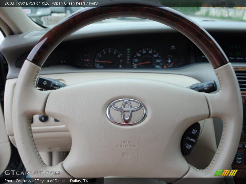 Aspen Green Pearl / Ivory 2003 Toyota Avalon XLS