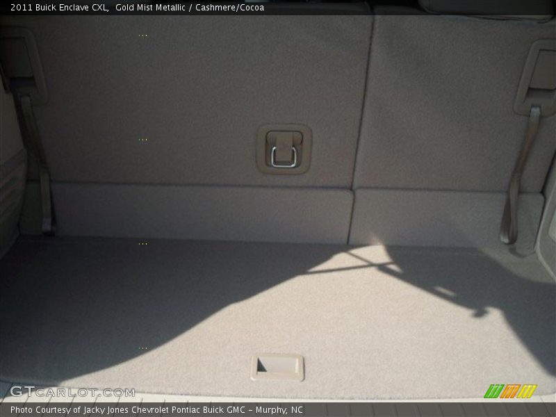 Gold Mist Metallic / Cashmere/Cocoa 2011 Buick Enclave CXL