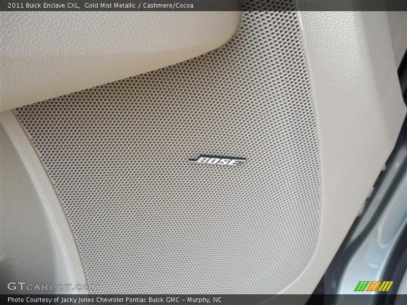 Gold Mist Metallic / Cashmere/Cocoa 2011 Buick Enclave CXL