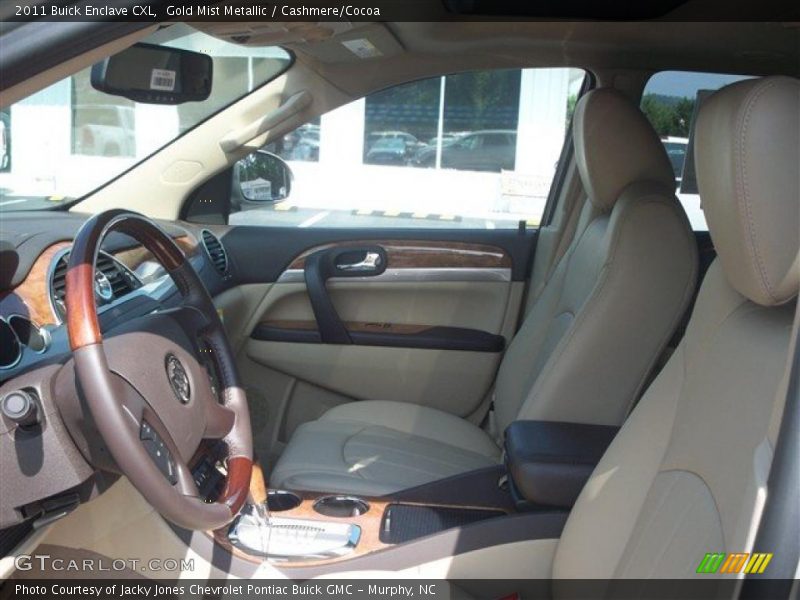 Gold Mist Metallic / Cashmere/Cocoa 2011 Buick Enclave CXL