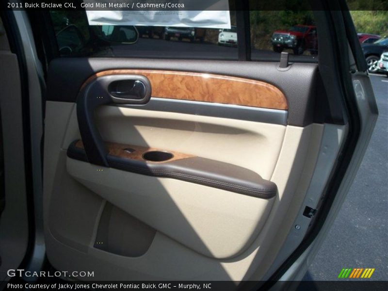 Gold Mist Metallic / Cashmere/Cocoa 2011 Buick Enclave CXL