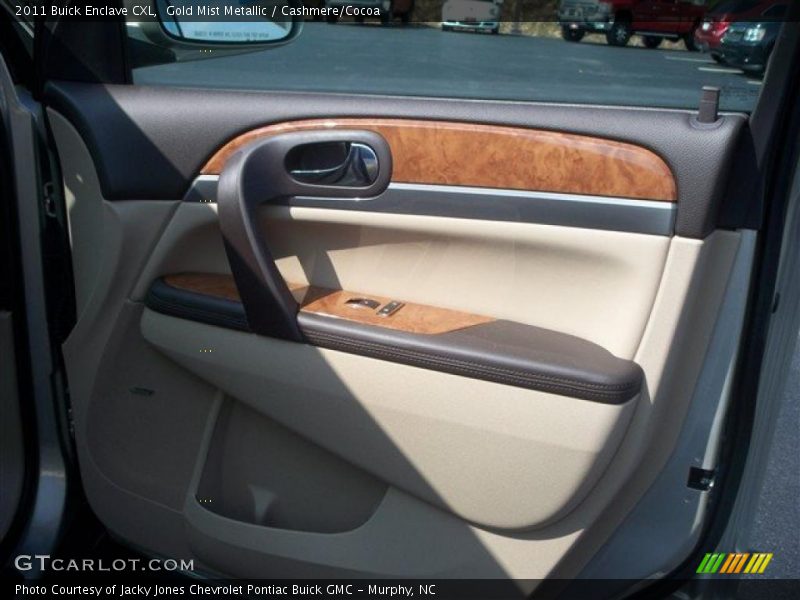 Gold Mist Metallic / Cashmere/Cocoa 2011 Buick Enclave CXL