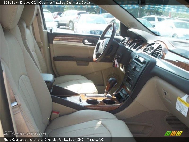 Gold Mist Metallic / Cashmere/Cocoa 2011 Buick Enclave CXL