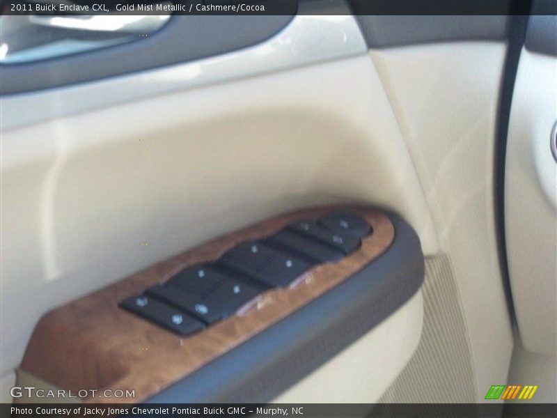 Gold Mist Metallic / Cashmere/Cocoa 2011 Buick Enclave CXL