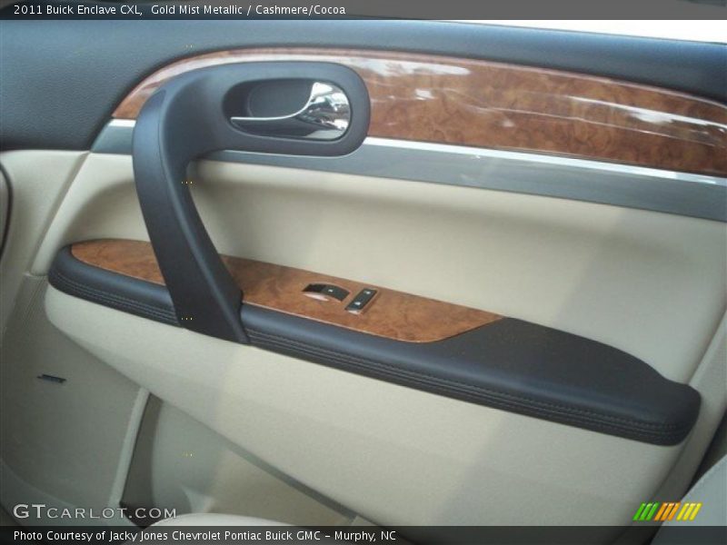 Gold Mist Metallic / Cashmere/Cocoa 2011 Buick Enclave CXL