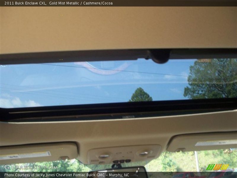 Gold Mist Metallic / Cashmere/Cocoa 2011 Buick Enclave CXL