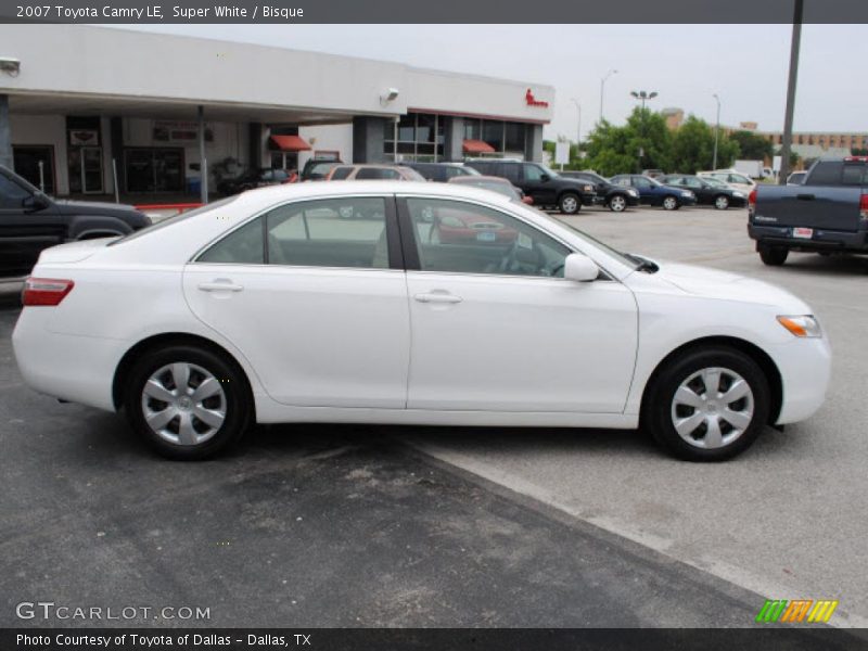 Super White / Bisque 2007 Toyota Camry LE