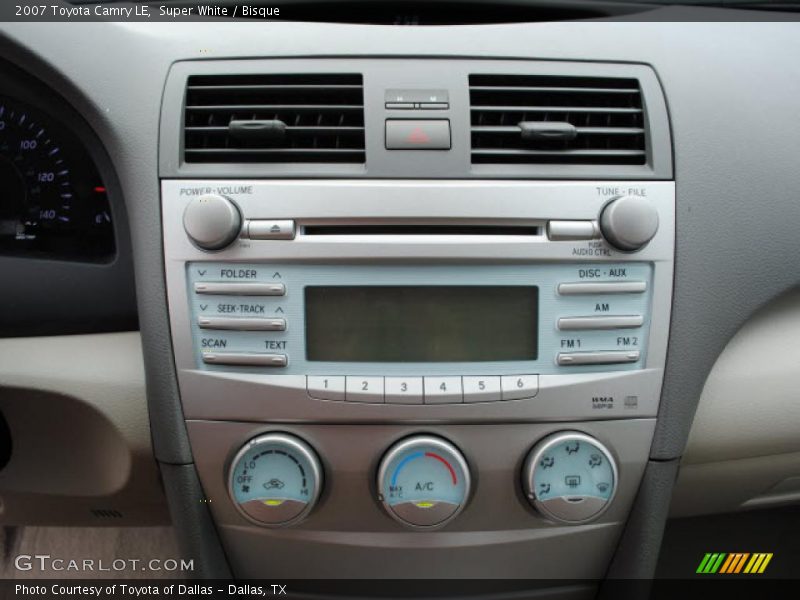Super White / Bisque 2007 Toyota Camry LE