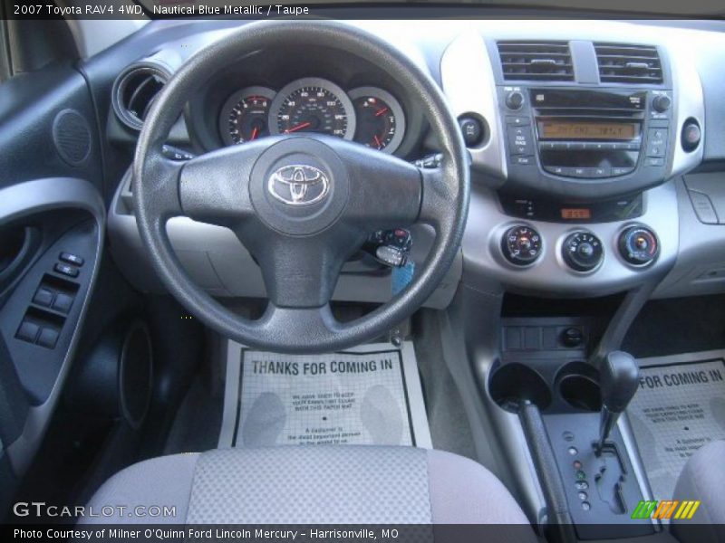 Nautical Blue Metallic / Taupe 2007 Toyota RAV4 4WD
