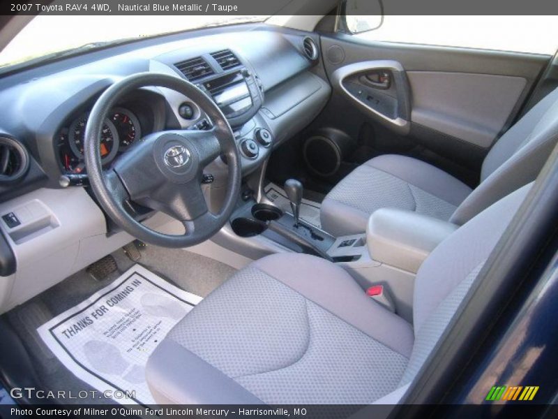 Nautical Blue Metallic / Taupe 2007 Toyota RAV4 4WD