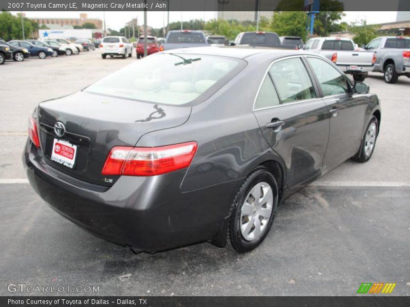 Magnetic Gray Metallic / Ash 2007 Toyota Camry LE