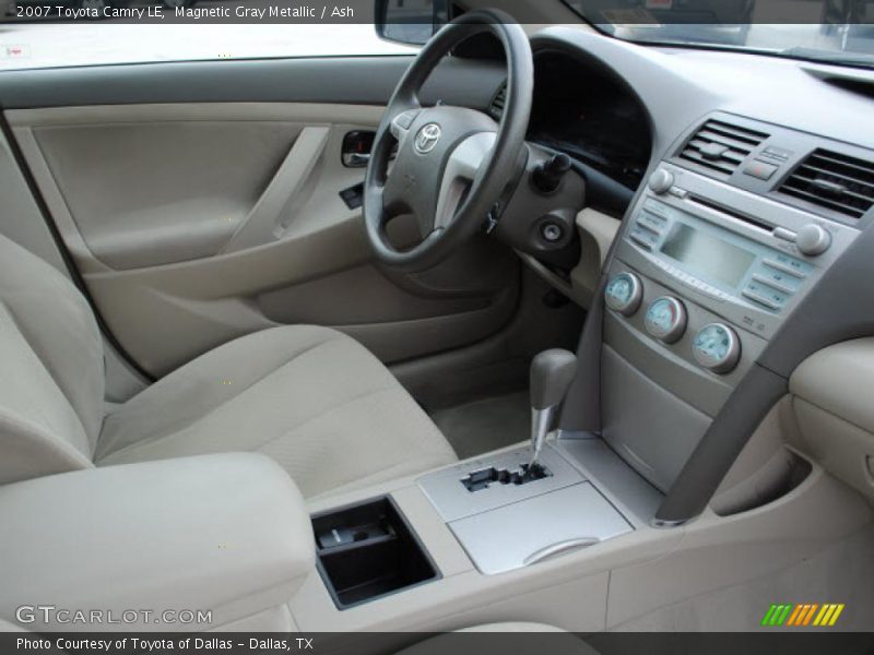 Magnetic Gray Metallic / Ash 2007 Toyota Camry LE