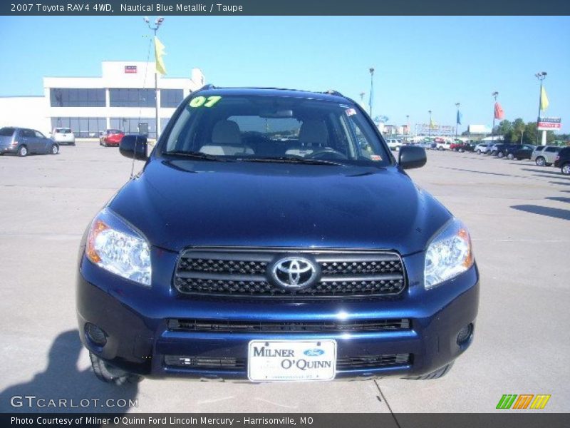 Nautical Blue Metallic / Taupe 2007 Toyota RAV4 4WD
