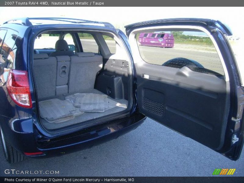 Nautical Blue Metallic / Taupe 2007 Toyota RAV4 4WD