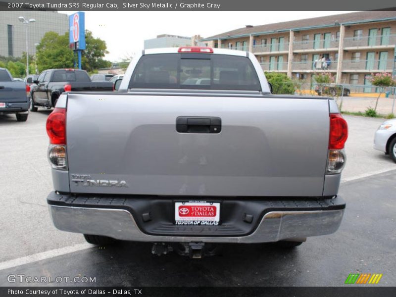 Silver Sky Metallic / Graphite Gray 2007 Toyota Tundra SR5 Regular Cab