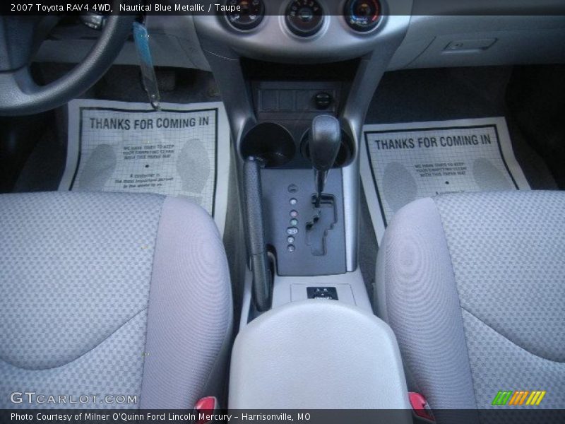 Nautical Blue Metallic / Taupe 2007 Toyota RAV4 4WD