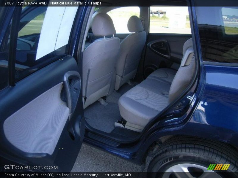 Nautical Blue Metallic / Taupe 2007 Toyota RAV4 4WD