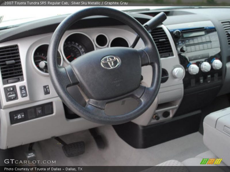 Silver Sky Metallic / Graphite Gray 2007 Toyota Tundra SR5 Regular Cab