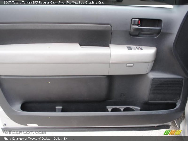Silver Sky Metallic / Graphite Gray 2007 Toyota Tundra SR5 Regular Cab