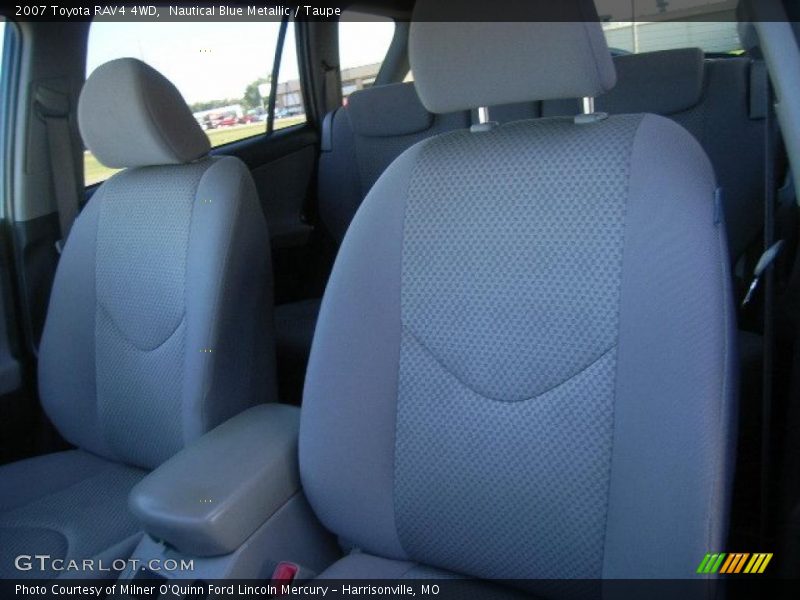 Nautical Blue Metallic / Taupe 2007 Toyota RAV4 4WD