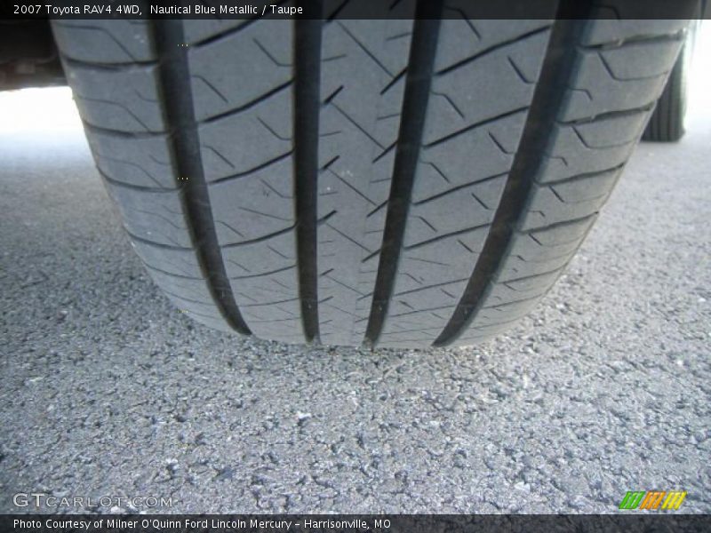 Nautical Blue Metallic / Taupe 2007 Toyota RAV4 4WD