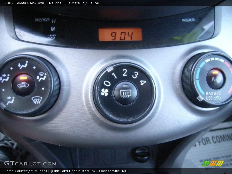 Nautical Blue Metallic / Taupe 2007 Toyota RAV4 4WD