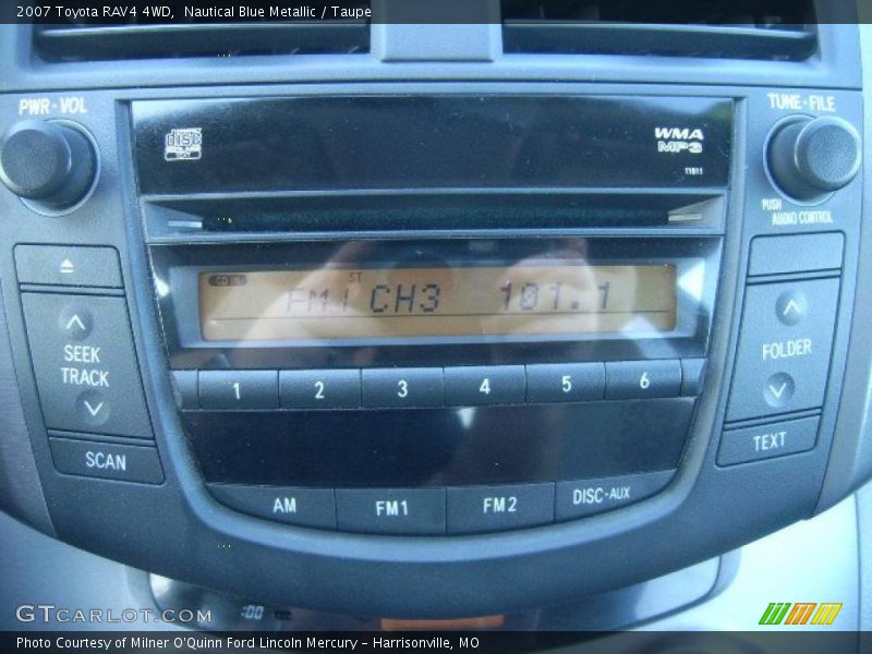 Nautical Blue Metallic / Taupe 2007 Toyota RAV4 4WD