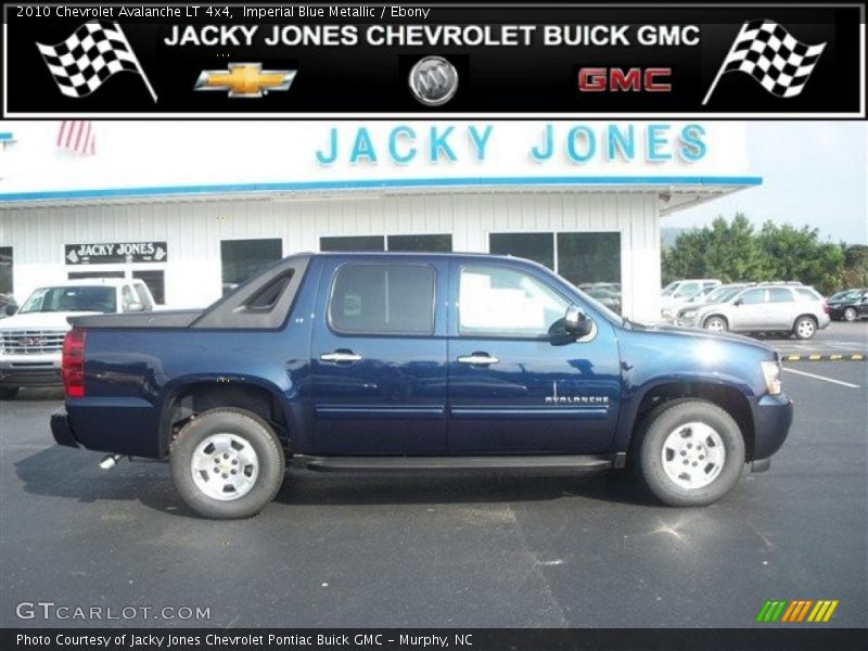 Imperial Blue Metallic / Ebony 2010 Chevrolet Avalanche LT 4x4