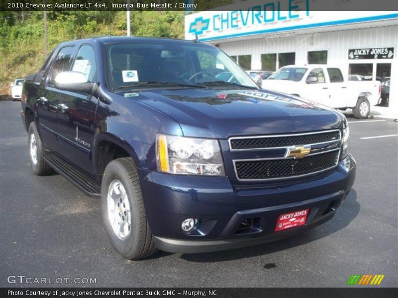 Imperial Blue Metallic / Ebony 2010 Chevrolet Avalanche LT 4x4