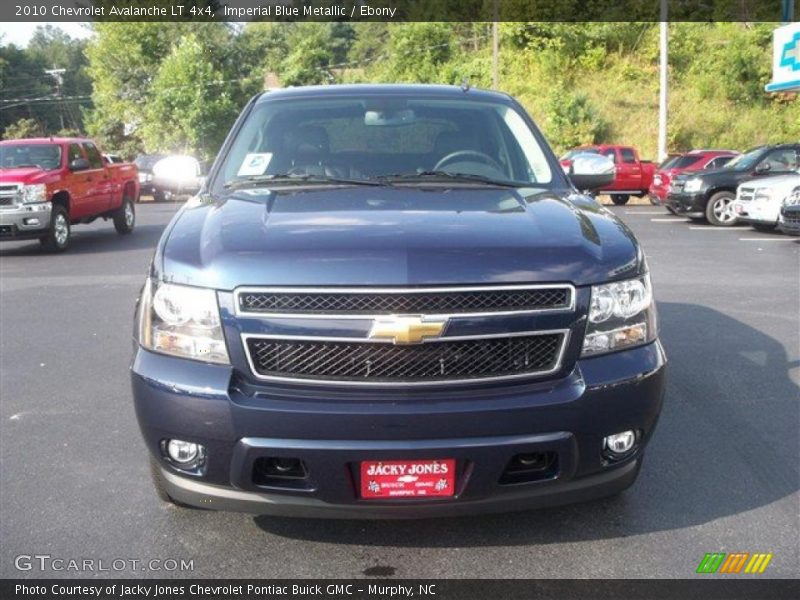 Imperial Blue Metallic / Ebony 2010 Chevrolet Avalanche LT 4x4